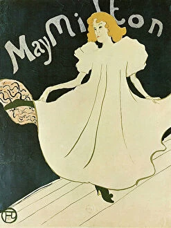 Blonde Collection: May Milton, 1895. Artist: Henri de Toulouse-Lautrec