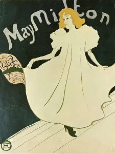 Fin De Siecle Collection: May Milton, 1895. Artist: Henri de Toulouse-Lautrec