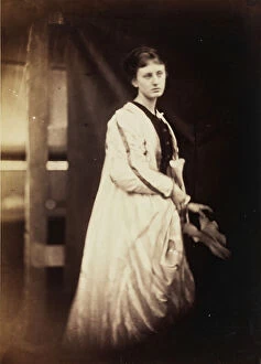 Sadness Gallery: May Prinsep, 1868. Creator: Julia Margaret Cameron