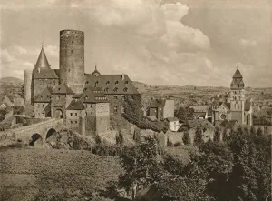 Mayen (Eifel), Genovevaburg, 1931. Artist: Kurt Hielscher