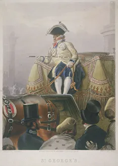 Coachman Gallery: Mayfair coachman, London, 1854. Artist: J Harris