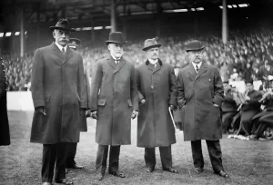 Mayor Gaynor, (Polo Grounds) Col. John Whalen, 1913. Creator: Bain News Service