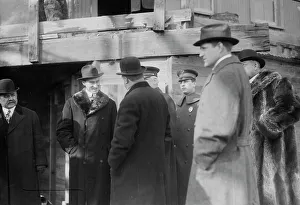 Mayor Mitchel at aqueduct completion 1/12/14, 1914. Creator: Bain News Service
