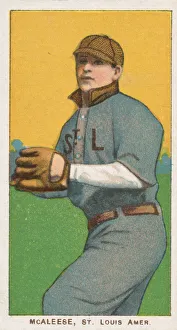 Baseball Cap Gallery: McAleese, St. Louis, American League, from the White Border series (T206) for the Ameri
