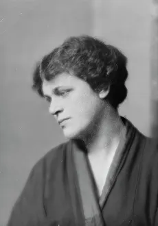 Bathrobe Prints: McCormack, R.R. Mrs. portrait photograph, 1915. Creator: Arnold Genthe