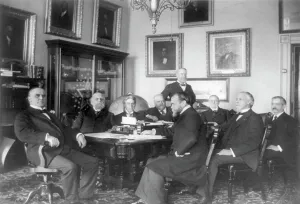 Mckinley William Prints: McKinley & cabinet, between 1897 and 1901