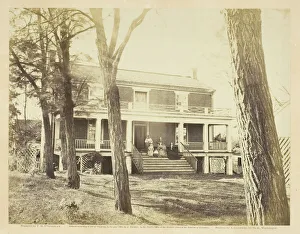 Tim Osullivan Prints: McLeans House, Appomattox Court-House, Virginia, April 1865. Creator: Alexander Gardner
