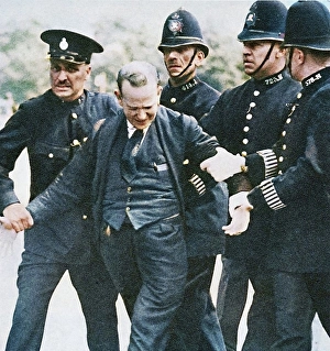 Daily Express Prints: McMahon: He was sentenced to twelve months hard labour for producing a revolver with intent to al Creator: Unknown