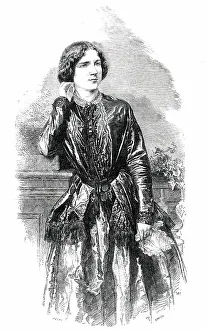 We Kilburn Prints: Mdlle. Jenny Lind...before her departure for America... 1850. Creator: Unknown