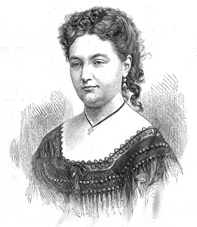 Soprano Prints: Mdlle. Marimon, 1871. Creator: Unknown