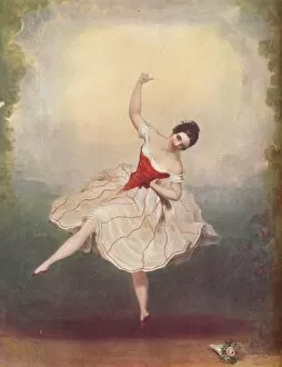 Mdlle Rosati, 1848. Artist: Alexandre de Valentini