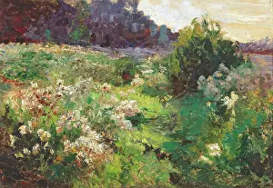 Meadow Prints: Meadow, 1926. Creator: Wisinger-Florian, Olga (1844-1926)