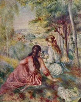 Studio Volume 117 Prints: In the Meadow, c1888. Artist: Pierre-Auguste Renoir
