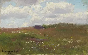 Meadow with Summer Flowers, 1892. Creator: Eero Jarnefelt