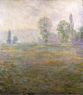 Giverny Prints: Meadows at Giverny, 1888. Artist: Claude Monet