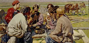 The meal of an artel, 1934