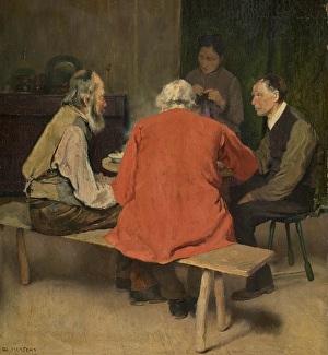 The Meal, c1890s. Creator: Charles Mertens