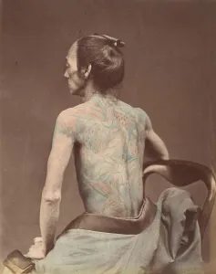 Tattoo Prints: Mechanic Tattooing, 1870s. Creator: Unknown