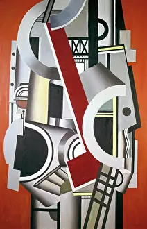 Section Prints: Mechanical Elements, 1924. Creator: Fernand Leger