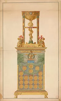 A Medal Cabinet for Napoleon, 1804-10. Creator: Jean Guillaume Moitte