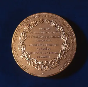 Medal commemorating Claude Bernard, French physiologist, 19th century Medal commemorating Claude Bernard, French physiologist, 19th century