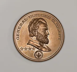 Commemorative Prints: Medal Commemorating Ulysses S. Grant, 1897. Creator: Tiffany & Co