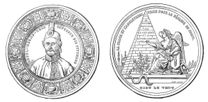Medal in Commemoration of the Union of France and England, 1854. Creator: Unknown