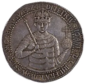 Tsar Boris Godunov Gallery: Medal False Dmitry, 1606. Artist: Anonymous