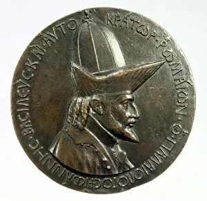 Medal of John VIII Palaeologus, Byzantine, c1440. Artist: Pisanello