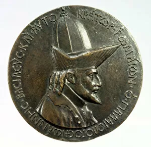 Medal of John VIII Palaeologus, Byzantine, c1440. Artist: Pisanello