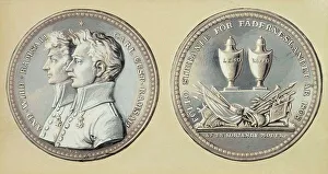 Antell Collections Prints: Medal of the opening vignette of the Traveller's Vision poem
