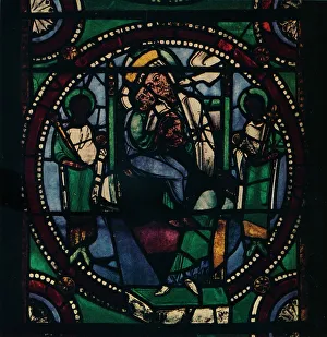 Studio Volume 90 Prints: Medallion from the Church of St. Mary and All Saints, 1925