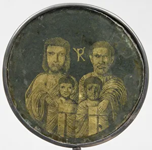 Medallion with Family Portrait, Italian, 18th century (4th century style) Medallion with Family Portrait, Italian, 18th century (4th century style)