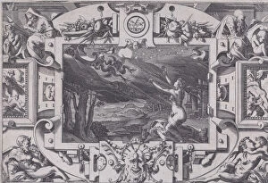 Leonard Gallery: Medea and Her Chariot Drawn by Dragons (Echevellee et nue par nuit brune