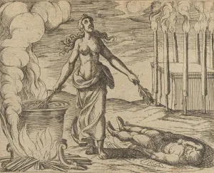 Torches Prints: Medea Restoring Aesons Youth (Aesoni decerptio iuventam restituit Medea)