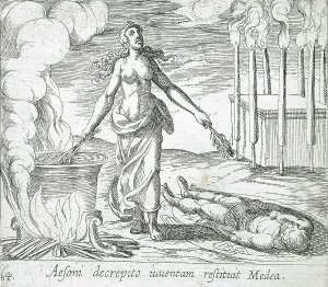 Wilhelm Janson Prints: Medea Restoring Aeson's Youth