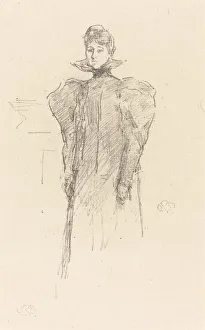 Rosenwald Collection Prints: The Medici Collar, 1897. Creator: James Abbott McNeill Whistler