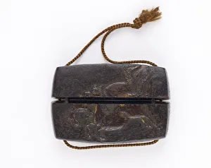 Inro Prints: Medicine case (inro), Edo period, 1615-1868. Creator: Unknown