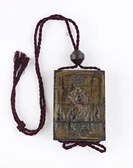 Medicine case (inro), Edo period, 18th-19th century. Creator: Unknown
