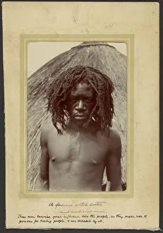 Locks Prints: A Medicine Man, 1910. Creator: Unknown