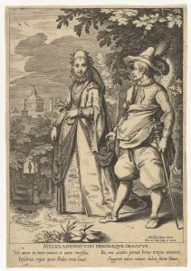 Sebastiaan Francx Prints: Mediolanensis Viri Feminaeque Ornatus, from Fashions of Different Nations. n. d