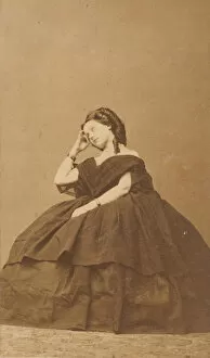 Countess De Castiglione Collection: Meditation, 1860s. Creator: Pierre-Louis Pierson