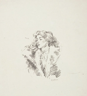 Haskell Prints: Meditation, c1900-1925. Creator: Ernest Haskell
