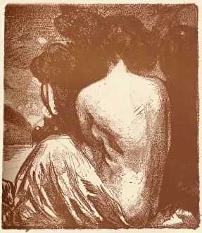 Unrecognisable Prints: Meditation, c1914. Artist: William Alison Martin