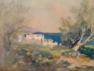 On the Mediterranean Coast, c1880, (1905). Artist: Hercules Brabazon Brabazon