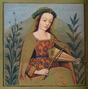 Giovanni Boccaccio Gallery: Meduse - Fille de Phorcis, 1403, (1939). Artist: Master of Berrys Cleres Femmes