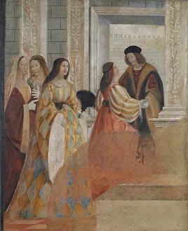 Matrimony Prints: Meeting of the Betrothed, c1517-1518
