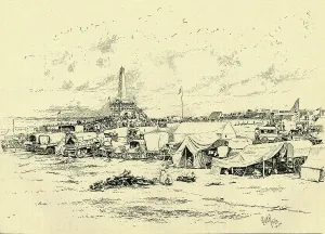 Camping Prints: Meeting of Boers at Paardekraal Held Every Years in Celebration of the Regaining of