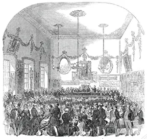 Learned Prints: Meeting of the British Archaeological Institute, St. Johns Winchester, 1845