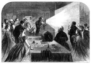 Showing Prints: Meeting of the British Association at Birmingham - photography by aid of the Magnesium Light